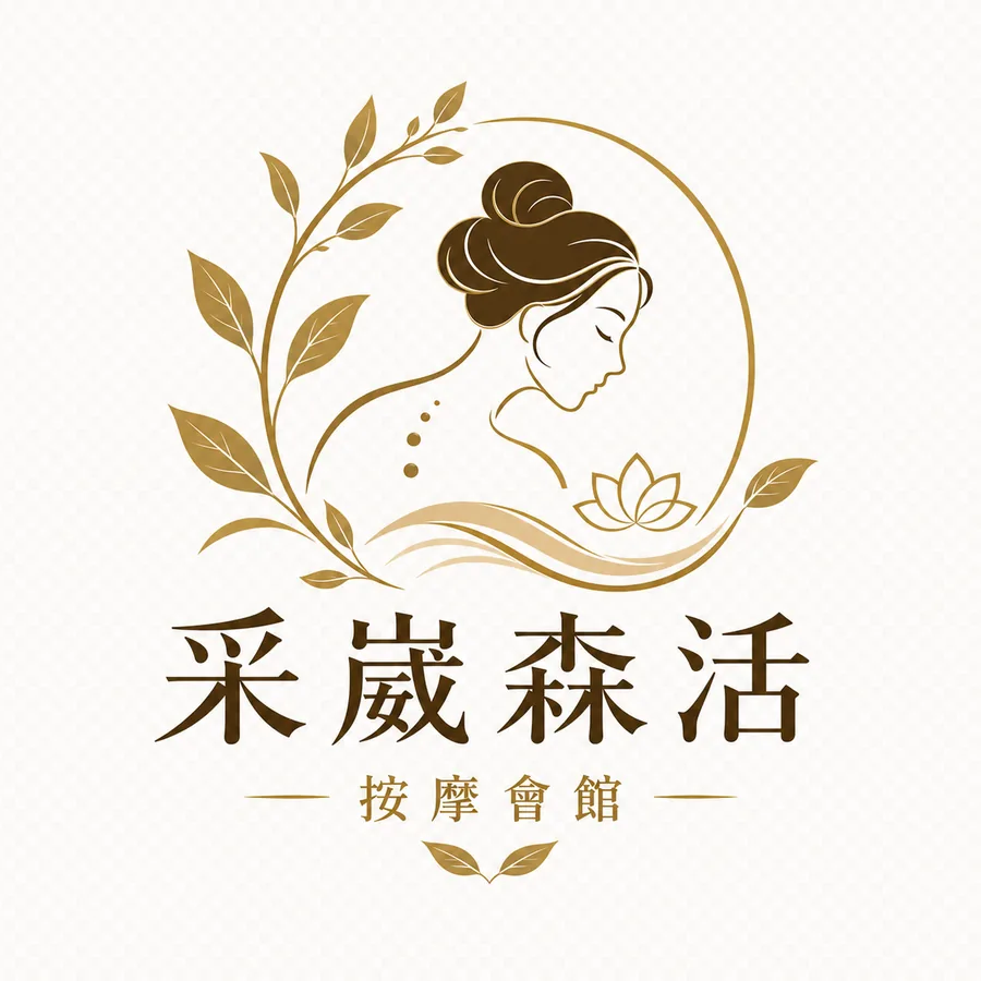 采崴森活按摩會館 Logo